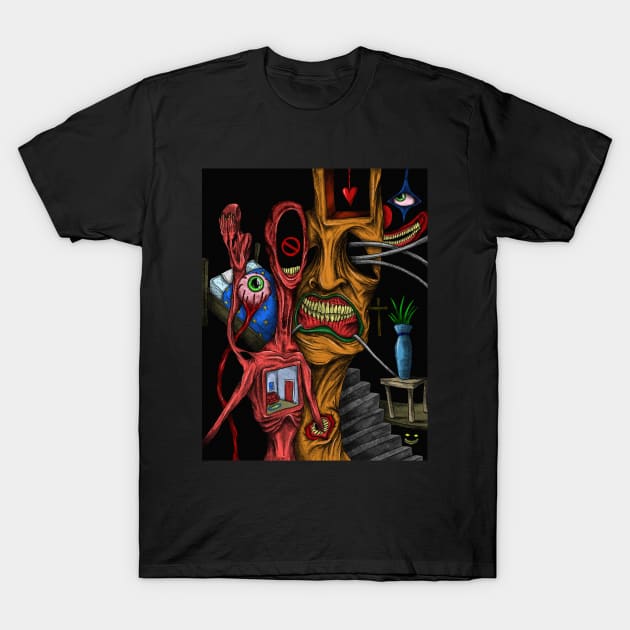 A Reoccurring Dream T-Shirt by AdamYatesArt